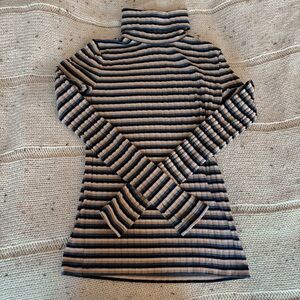 madewell striped long sleeve turtleneck